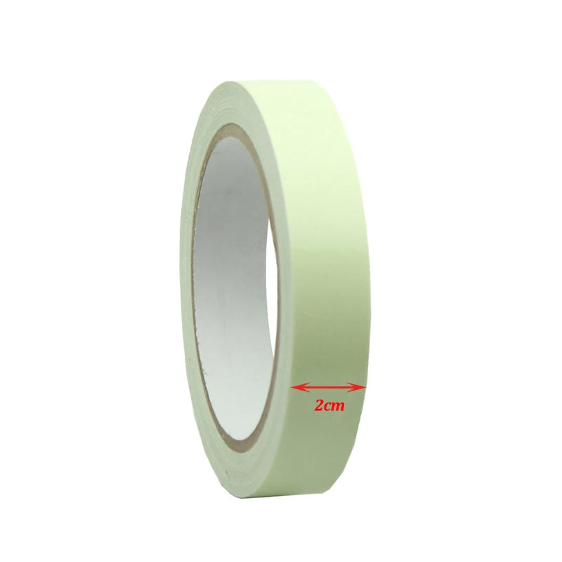 ruban lumineux vert fluo adhésif 3m 5m décoration moderne sécurité événement festive
