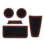 tapis sol voiture antidérapant pvc noir rouge bleu moderne adhésif arrière avant central coffre