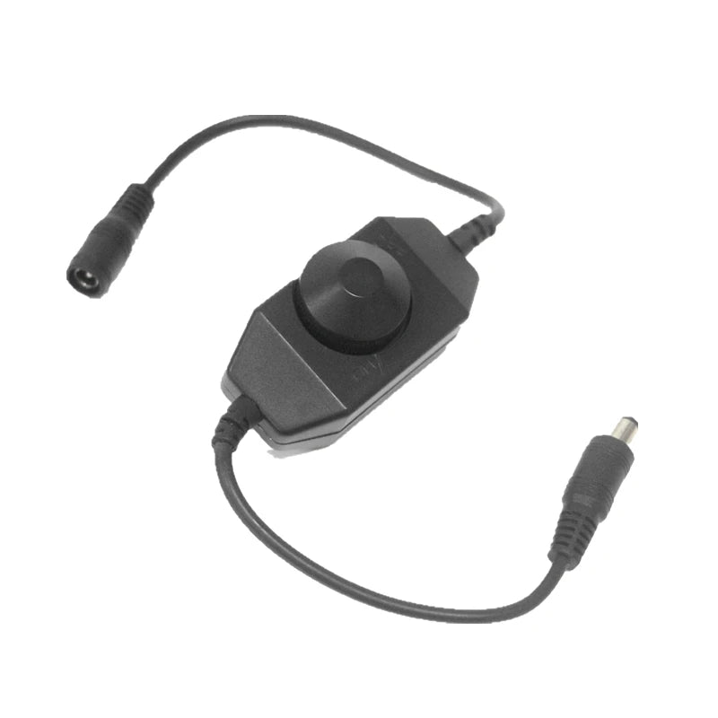 interrupteur rotatif led noir blanc gradation on off adhésif moderne certification ul rohs