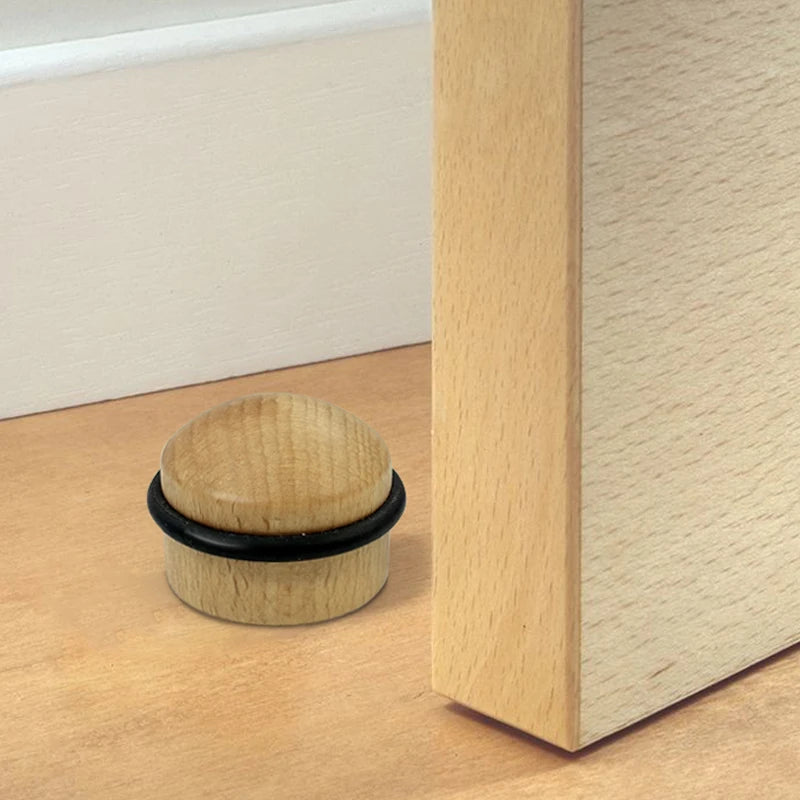 Cale de porte en bois avec finition naturelle