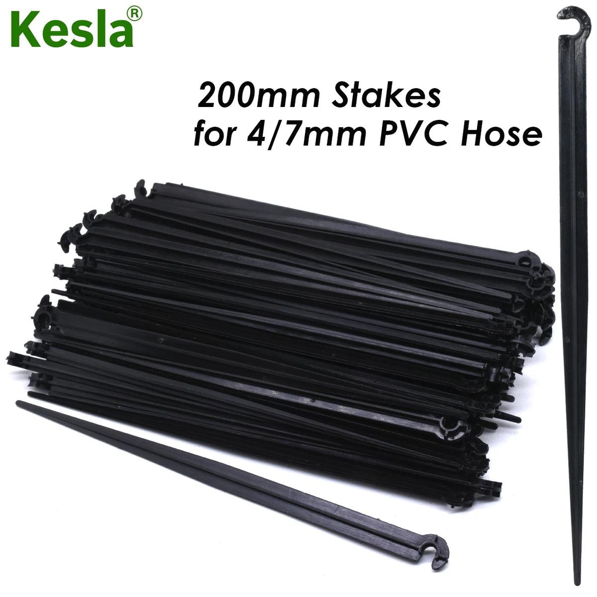 piquets tuyaux pvc noir modernes 11cm 20cm 50pcs fixation jardin irrigation