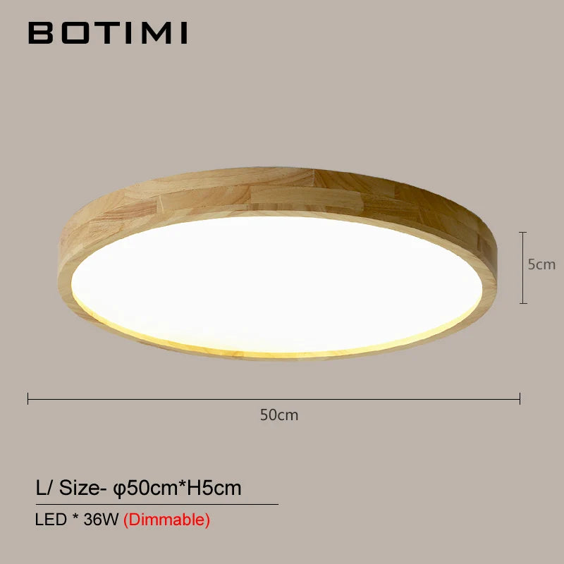 lampe moderne bois blanc texture naturelle éclairage quotidien led montée surface