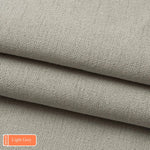 tissu toile coton résistant couture bricolage ameublement textile solide couleur unie 145cm