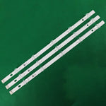 bandes led rétroéclairage blanc tv moderne kit 50 pieces 47 pouces
