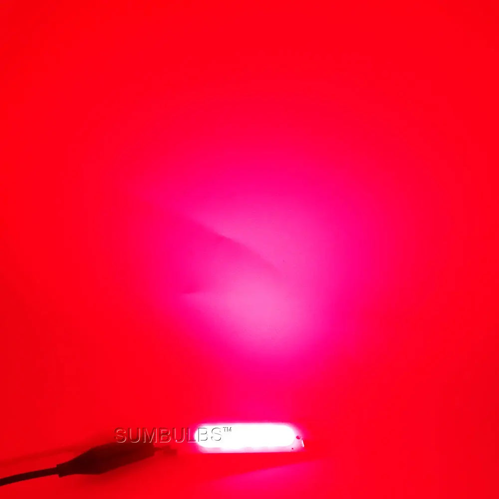 barre led 60x15mm blanc jaune orange rose moderne 2000 lumens 20000h