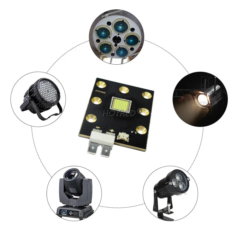 puce led haute puissance 20w 60w 75w 90w 150w 180w 200w 250w 300w noir