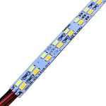 ruban led blanc mat éclairage intérieur moderne connecteurs électriques tension continue douze volts