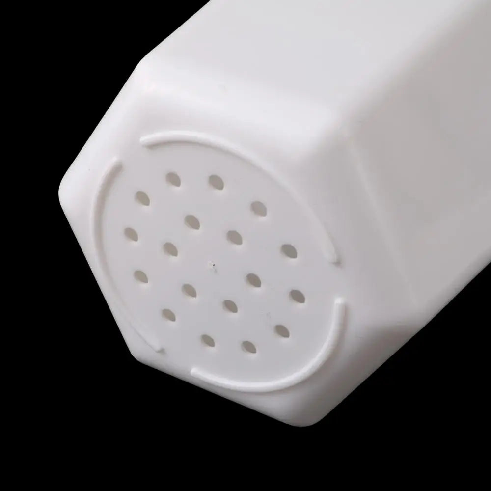 Pot fleurs blanc moderne plateau trous drainage petite plante intérieure plastique