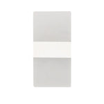 lampe murale moderne blanche noire rectangulaire adhésive chambre salon entree 22 11cm 29 11cm