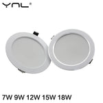 Spot LED blanc moderne encastrable ac220v fluxlumineux2492000 clipsdefixation 7w 9w 12w 15w 18w