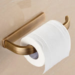 accessoires salle bain ensemble or antique fixations murales moderne barre serviettes porte papier toilette