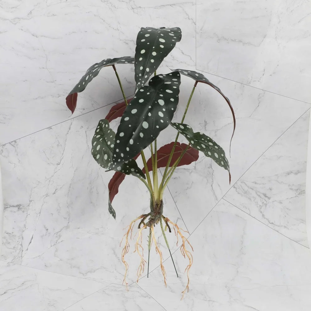 décoration intérieure plante artificielle verte feuilles modernes sans pot