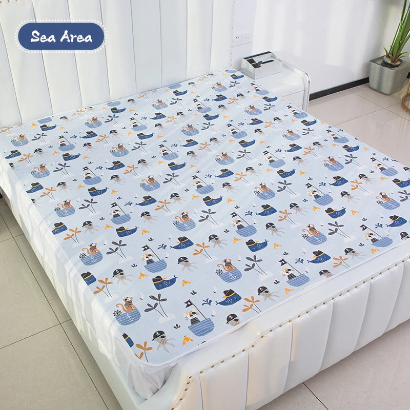 tapis sol enfant animaux mignons blanc bleu orange gris rose vert moderne