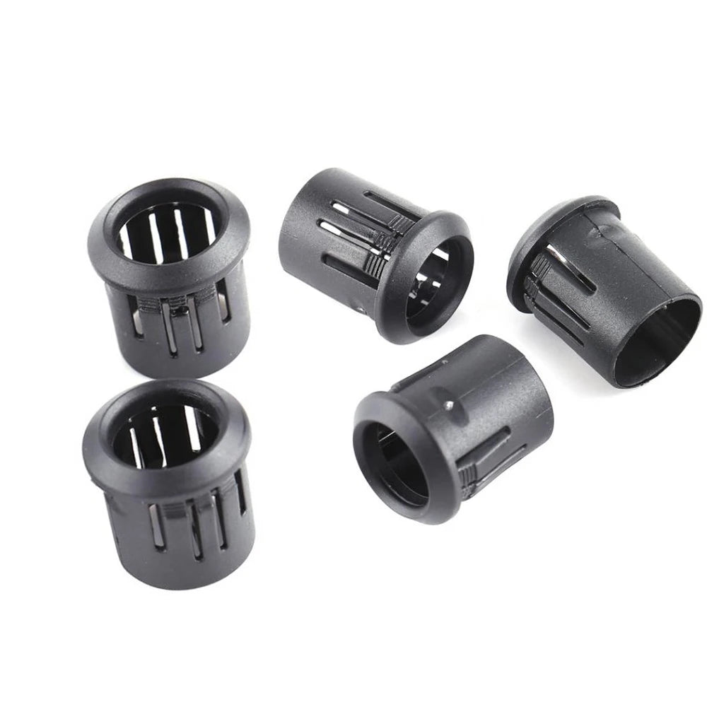 supports diode clip plastique noir 24v lvd 100 500 pièces 10mm 8mm 5mm 3mm