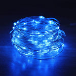 guirlande lumineuse led 5m 10m 20m blanc chaud télécommande modes festive moderne