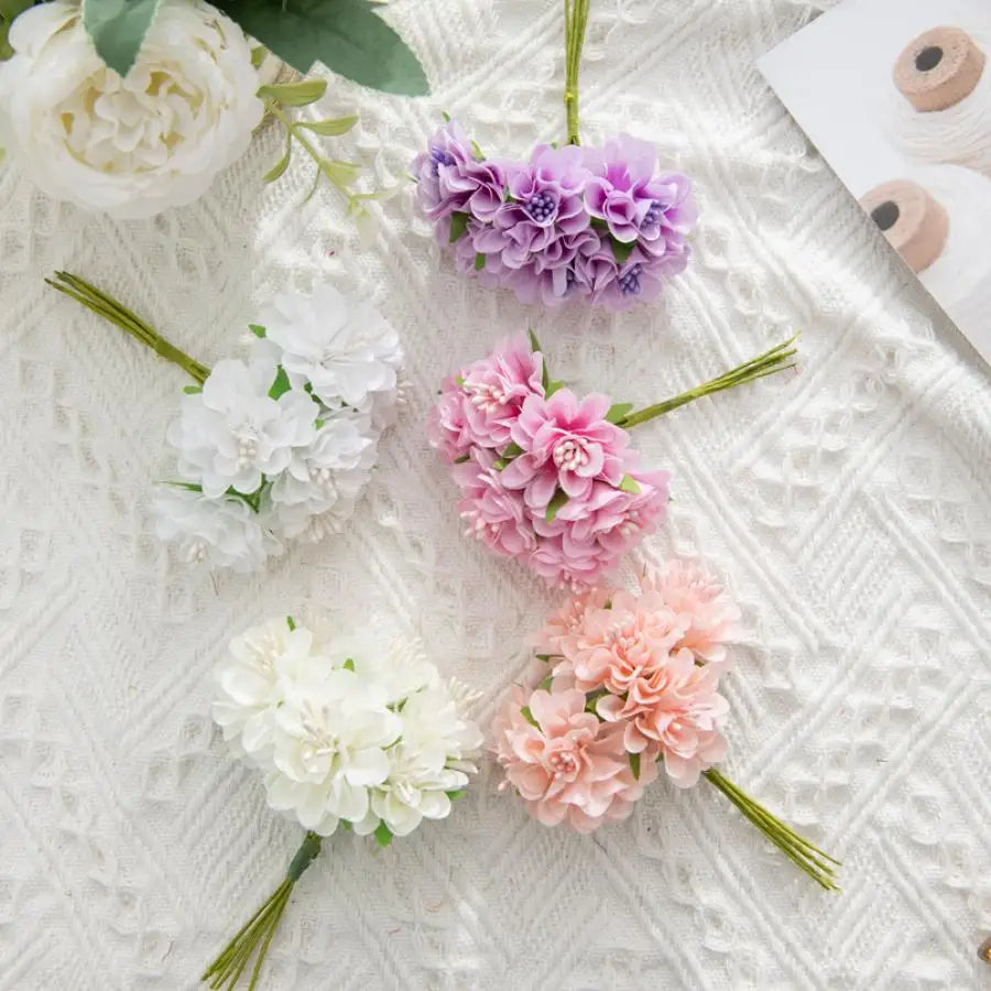bouquets fleurs artificielles mixte couleur intérieur décoration mariage anniversaire baby shower festive