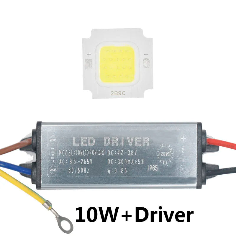 puce led cob haute puissance blanc chaud projecteur ampoule diy électronique composants électronique