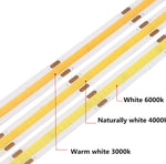ruban led flexible blanc jaune 3000k 4000k 6000k adhésif moderne minimaliste 12v 24v 320leds