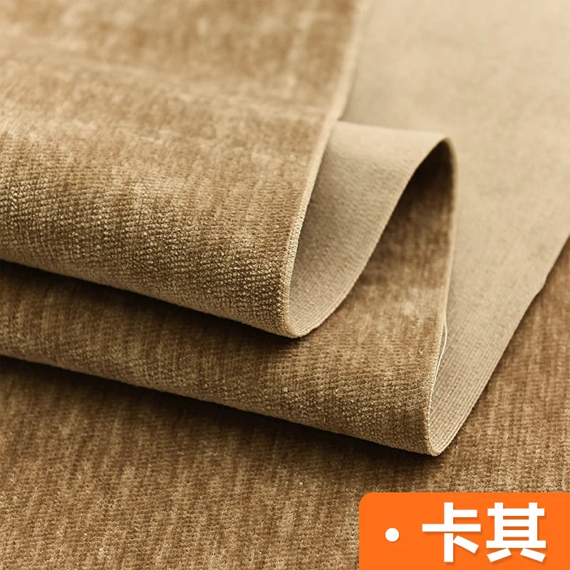 tissu chenille résistant couleurs solides large choix bricolage maison sofa tablecloth thickness epais