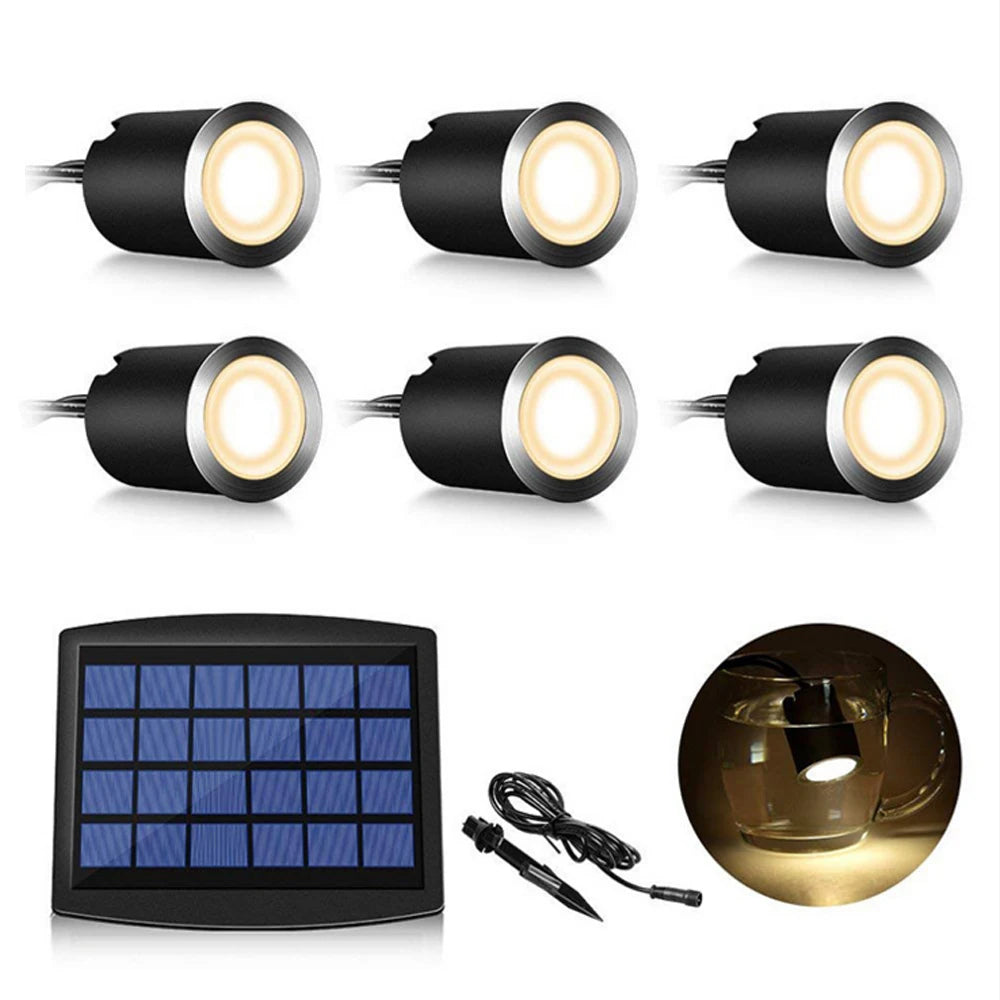 lumière solaire led spot adhésif moderne ip67 étanche noir blancextérieur