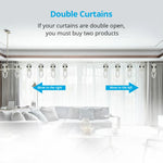 rideau blanc transparent moderne clips fenêtre 2m 4m 6m 8m