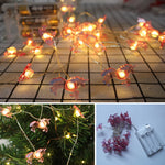 guirlande lumineuse flamingo licorne ananas pastèque étoile sirène multicolore noël festive