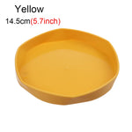 assiettes modernes plastique durable sauciers plante plateaux d'égouttement pots fleurs trépieds jardin intérieur extérieur