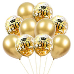 Ballons latex personnalisables pour décoration intérieure festive