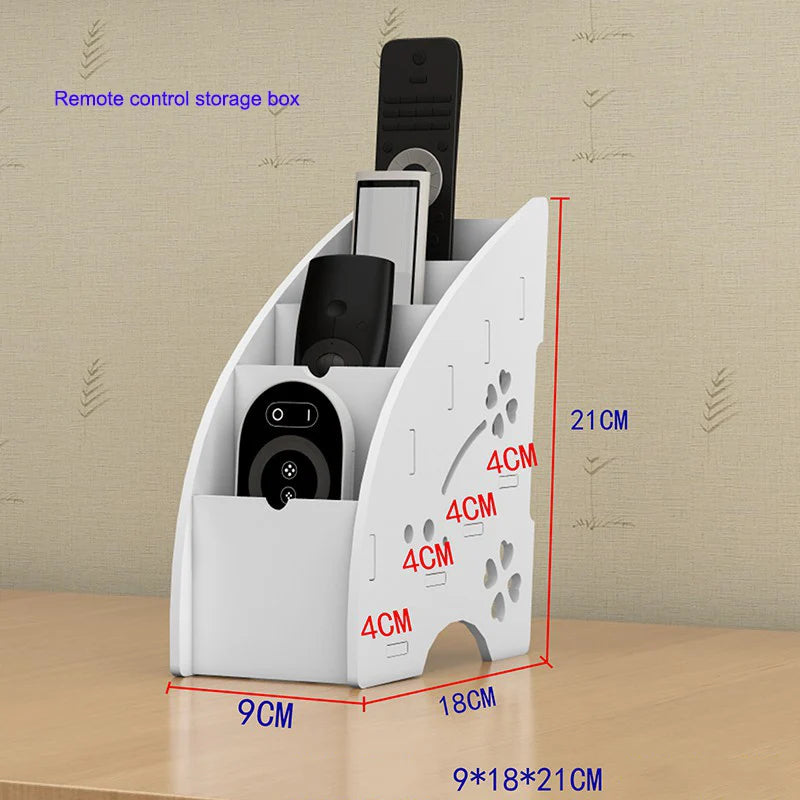 boîte rangement moderne blanc porte câbles disques durs clés usb cartes sd