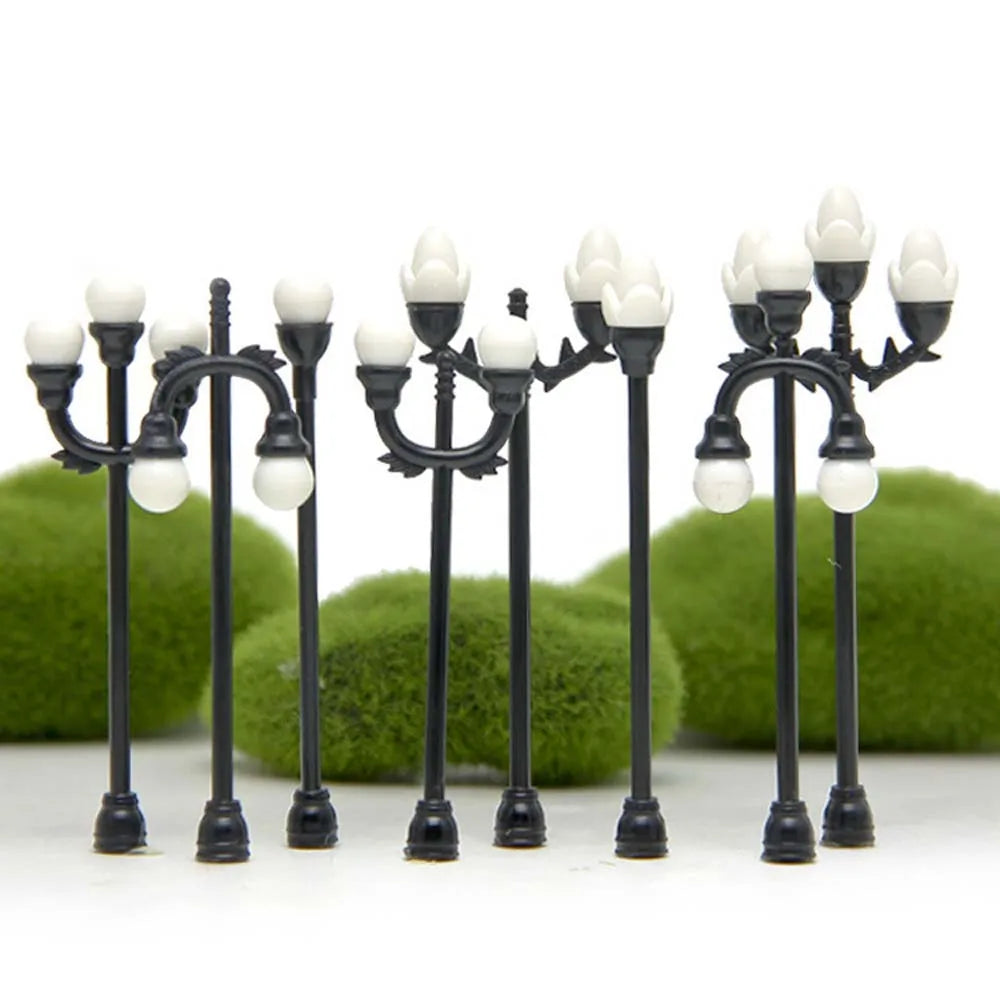 lampe miniature artificielle noire décoration maison bricolage artisanal classique moderne chambre