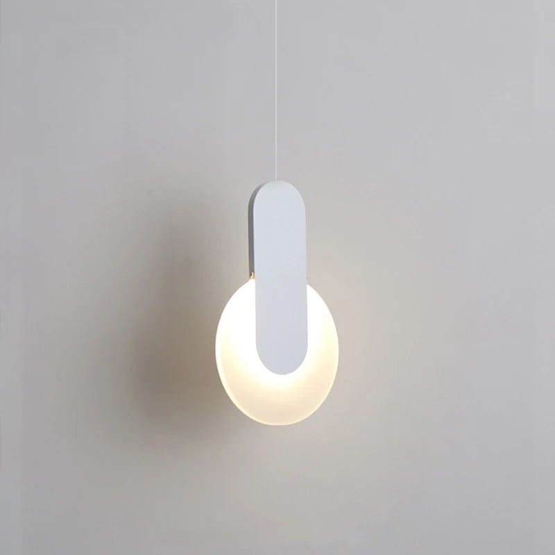 Lampes suspendues minimalistes modernes salon chambre blanc noir 249 2000 lumens