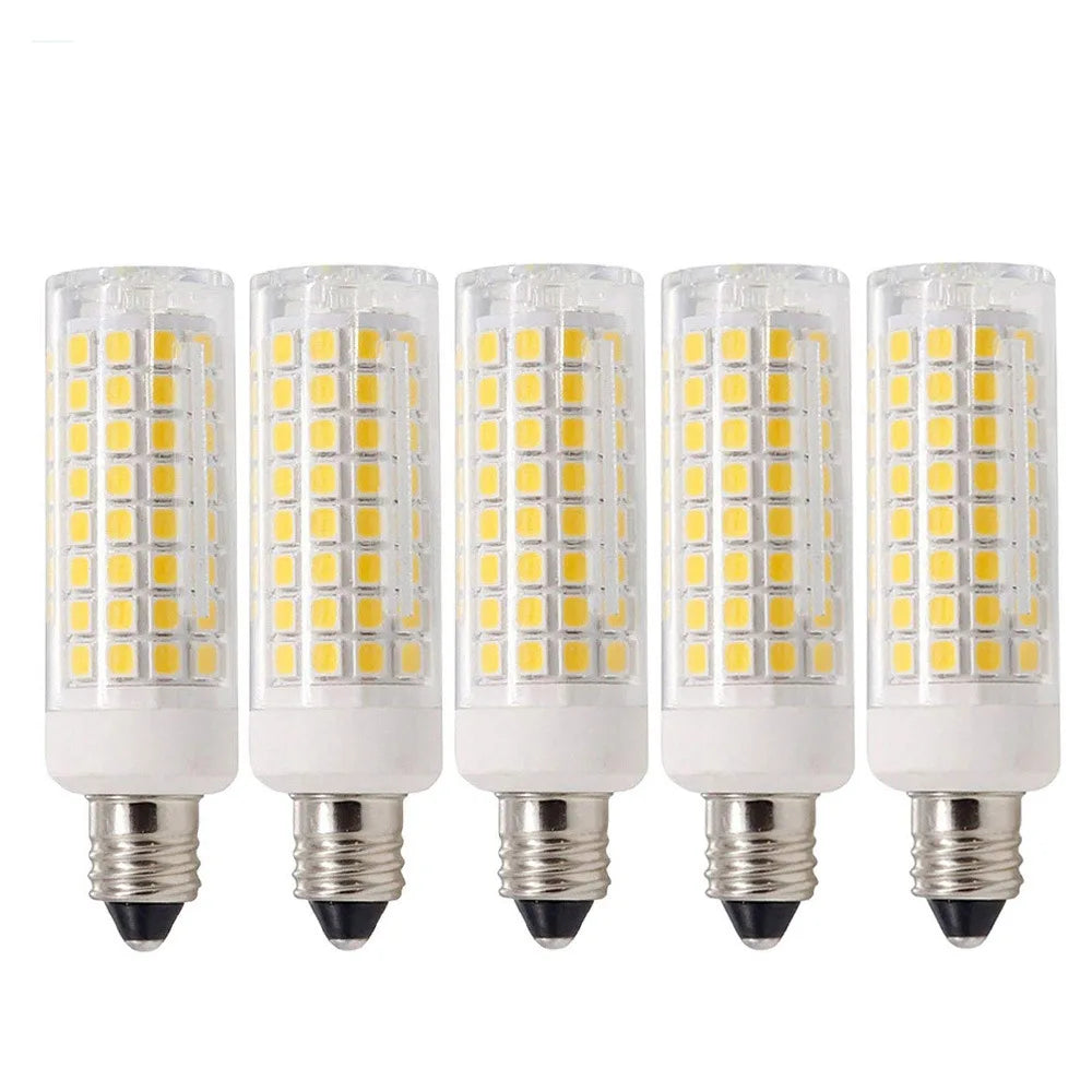 Ampoule led e14 transparente moderne carrés dorés blanc jaune 50000h 3w 5w 7w 9w