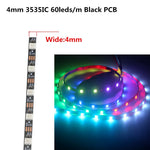 ruban led noir blanc smd 5v ws2812b 50000h adhésif moderne circuits imprimés led