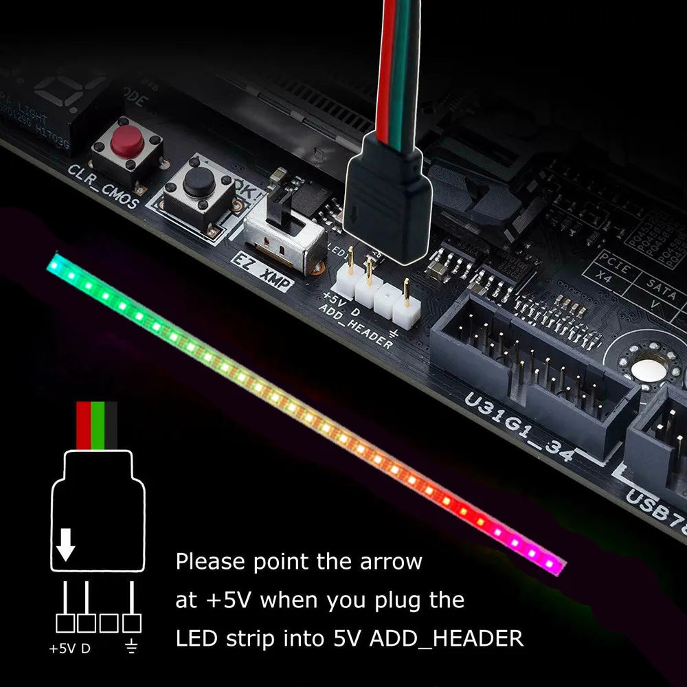 ruban led flexible 5v 30leds 60leds ip30 ip65 waterproof rouge vert bleu violet techno
