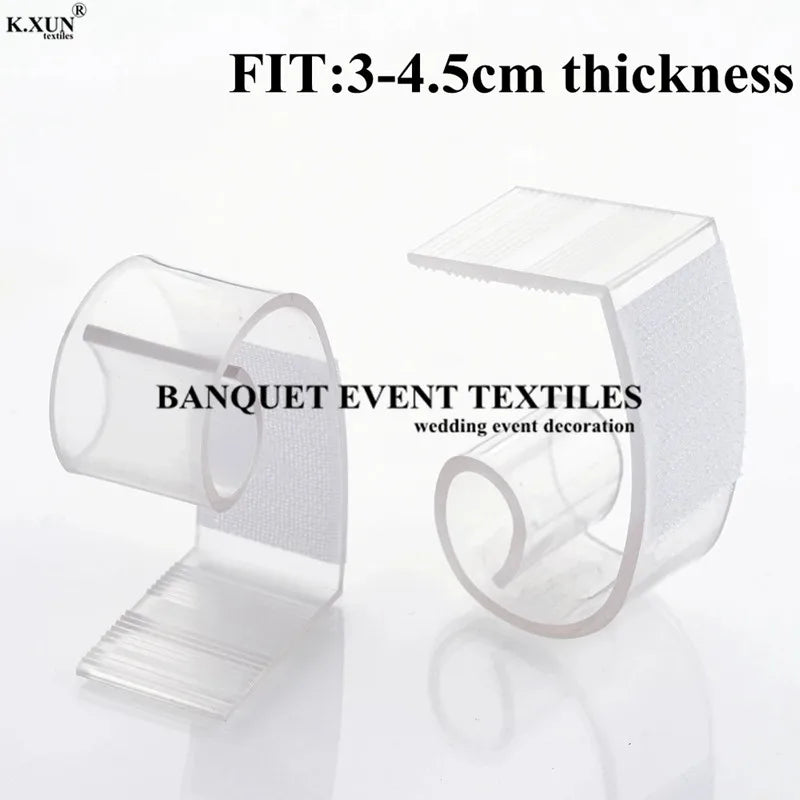 jupe table polyester blanc mariage banquet décoration fête nappe longue classique