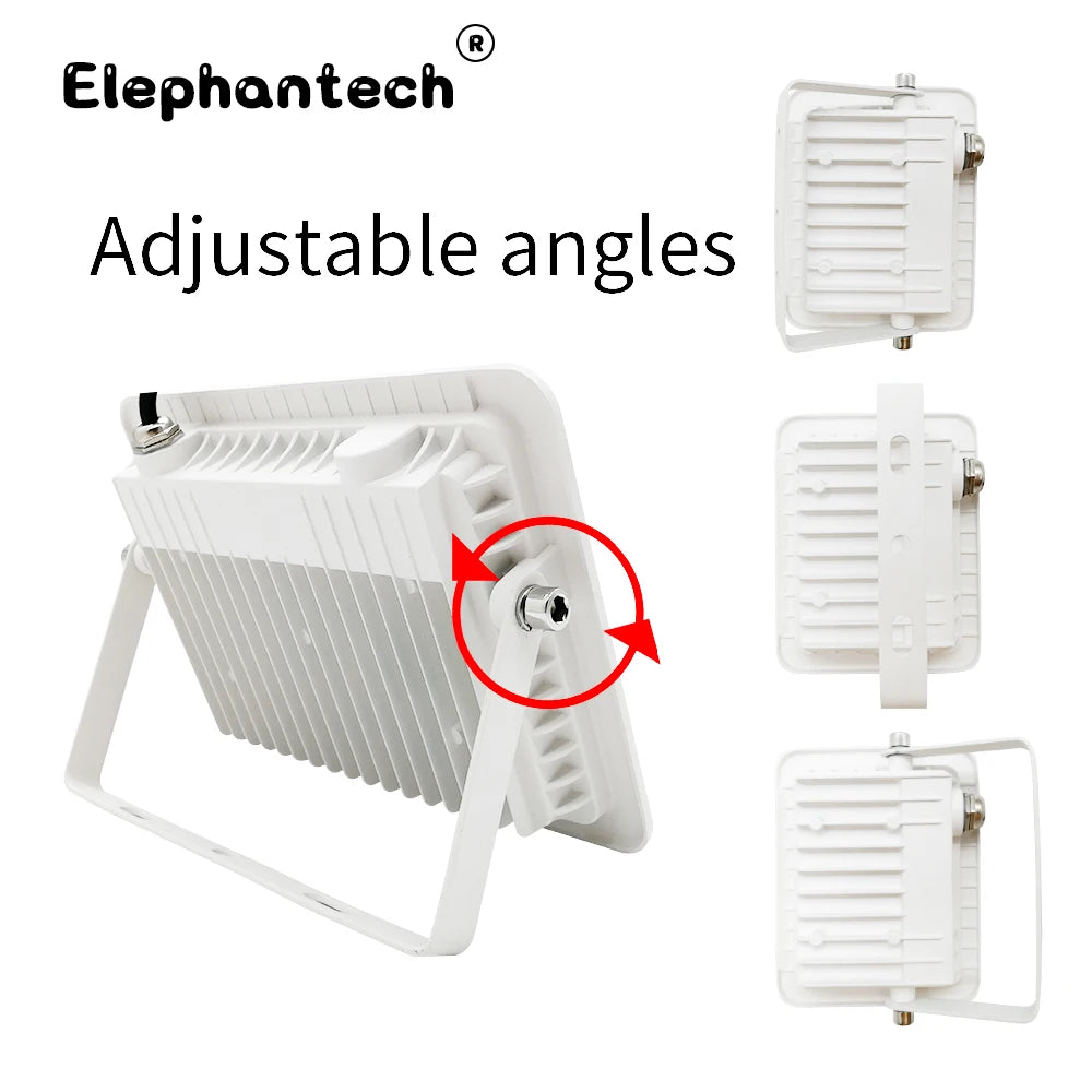 projecteur led moderne blanc ip68 extérieur cold white warm white certification ul cqc vde