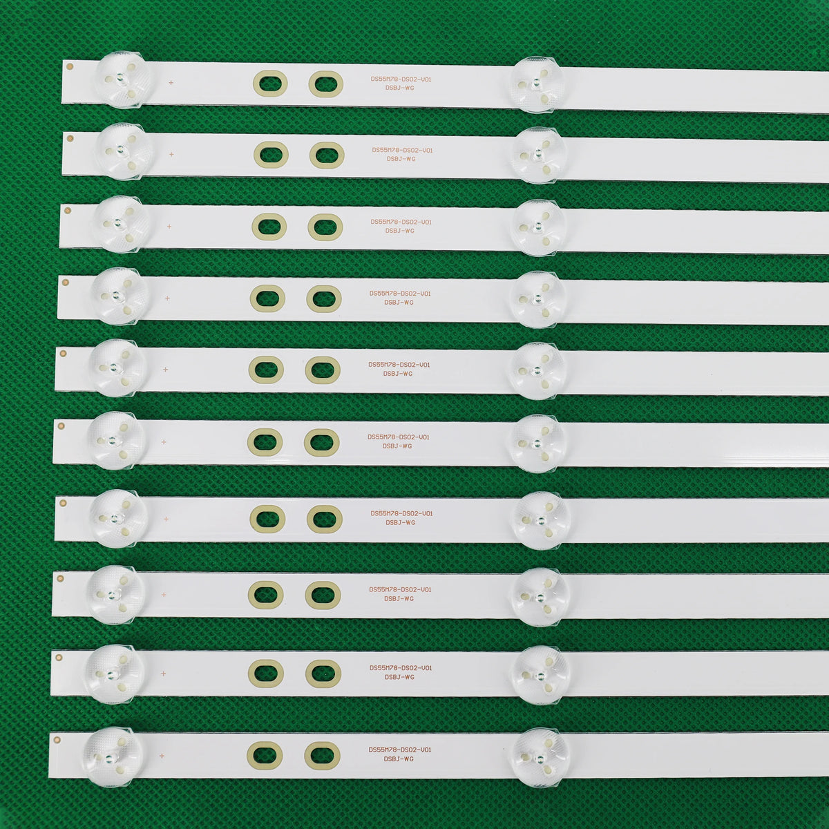bandes rétroéclairage led blanc téléviseur 55 pouces moderne leds 3v 53cm