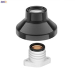 socle ampoule e27 douille blanche noire moderne adhésif porcelaine certifiée ccc ul rohs