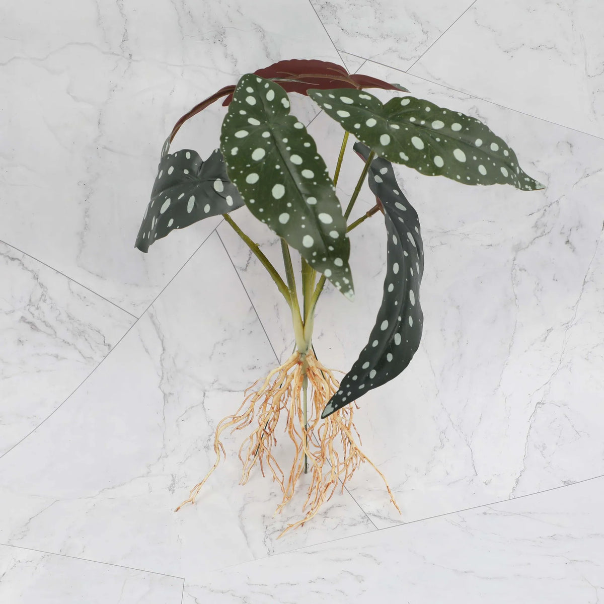 décoration intérieure plante artificielle verte feuilles modernes sans pot