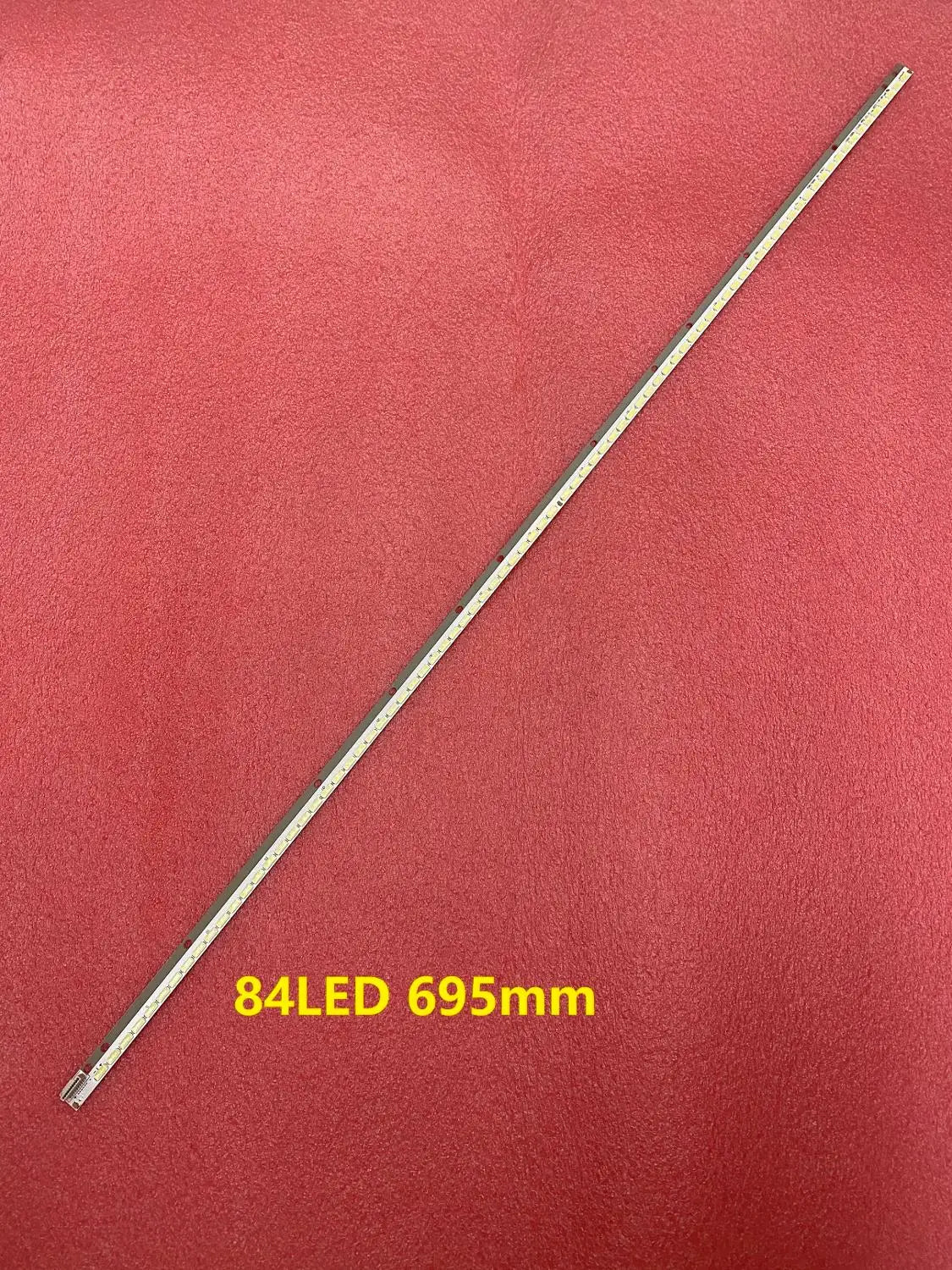 Bande led or gris moderne rétroéclairage téléviseur fixations connecteurs électriques
