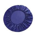 draps lit ronds coton extra doux couverture respirante diamètre large couleur