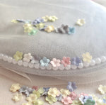 broche décoration fleurs gris rose transparente polyester erotique romantique erotique erotique erotique erotique erotique