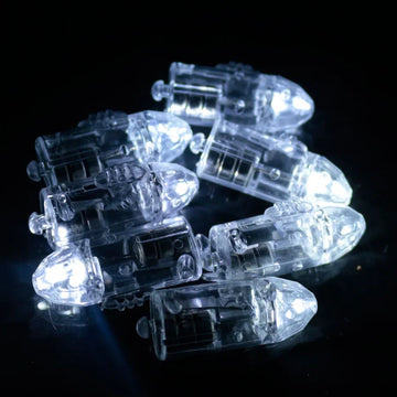 ampoules led multicolores transparentes modernes compactes commutateur on off adhésif 10 pièces festives anniversaires