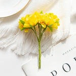 bouquets fleurs artificielles mixte couleur intérieur décoration mariage anniversaire baby shower festive