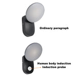 applique murale moderne détecteur mouvement induction lumiere led blanc noir chambre entrée étude salle