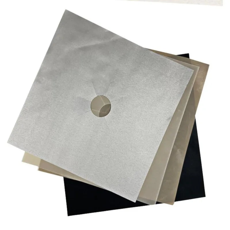protège plaque cuisinière noire adhésive moderne non stick mat antiadhésifReusableFoamCover