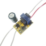 ampoules led 3w 600ma 240v dc3 4v constant current bleu jaune gris blanc circuits