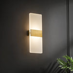 Applique murale LED grise pour salon ou chambre