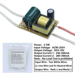 transformateurs electrique led 300ma 12v 120v 240v certifie ccc cqc rohs adaptable 1w 36w