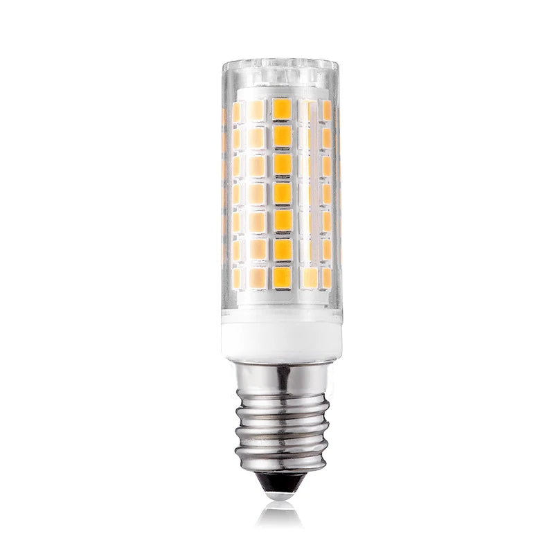 ampoule led e14 blanc jaune carrés dorés moderne 51 leds 33 leds 75 leds